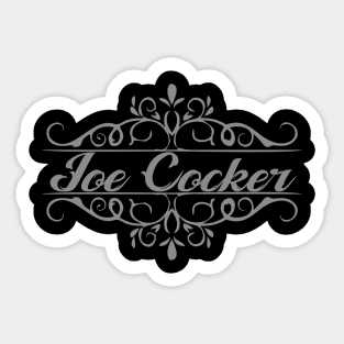 Nice Joe Cocker Sticker